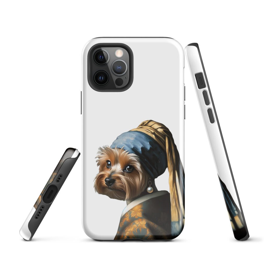 Yorkshire Terrier with Pearl Earring – Tough Case for iPhone®