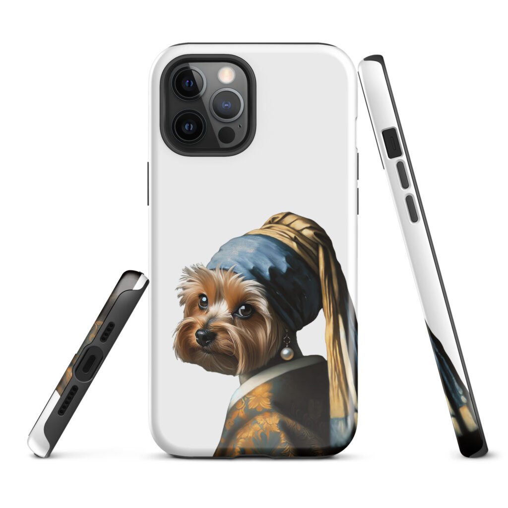 Yorkshire Terrier with Pearl Earring – Tough Case for iPhone®