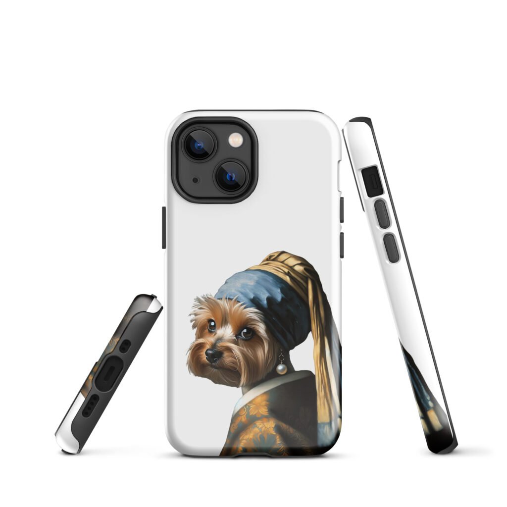 Yorkshire Terrier with Pearl Earring – Tough Case for iPhone®