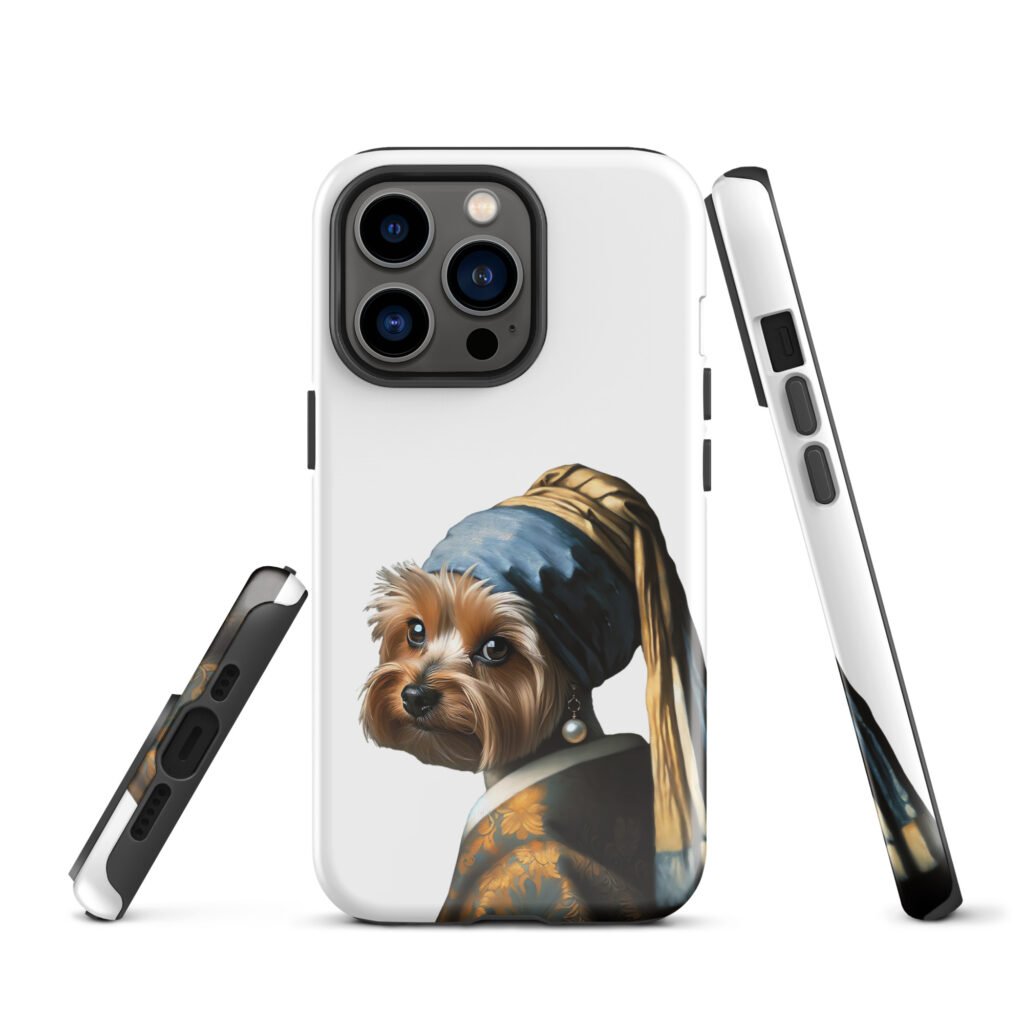 Yorkshire Terrier with Pearl Earring – Tough Case for iPhone®