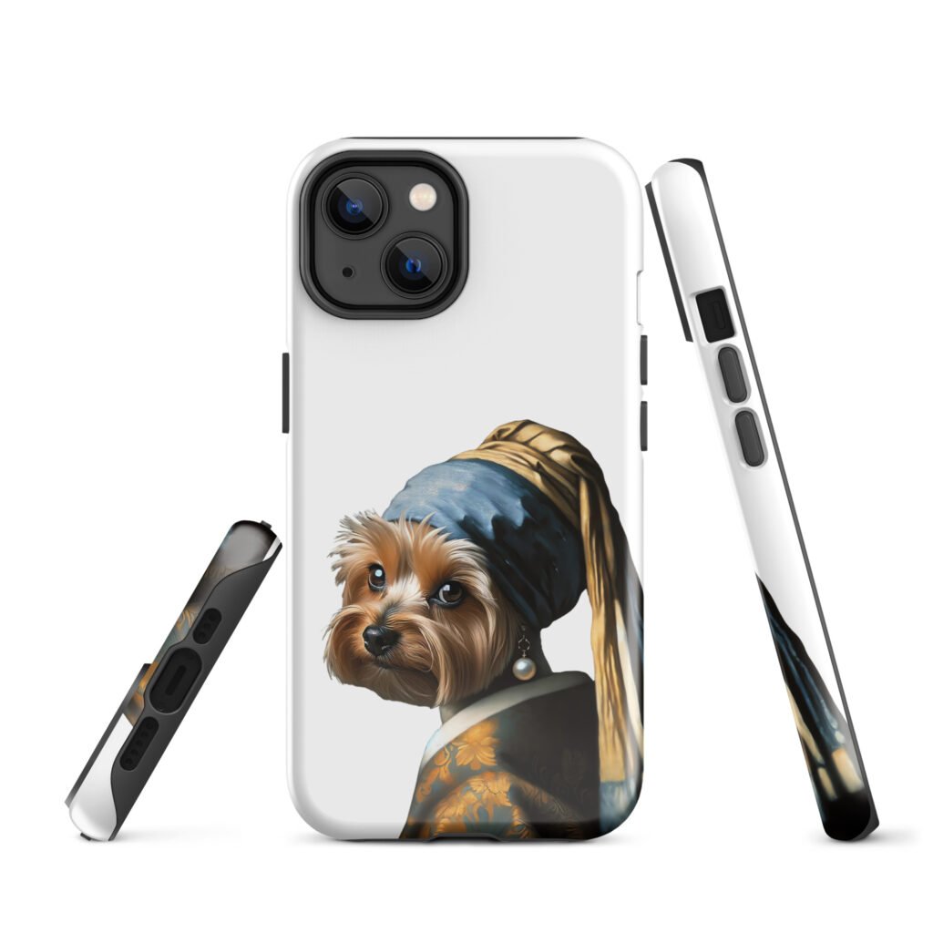 Yorkshire Terrier with Pearl Earring – Tough Case for iPhone®