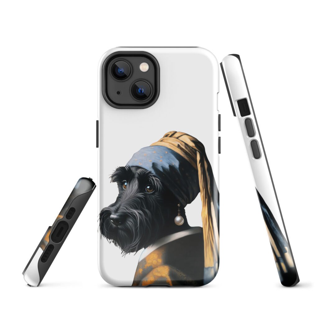 Scottish Terrier with Pearl Earring – Tough Case for iPhone®