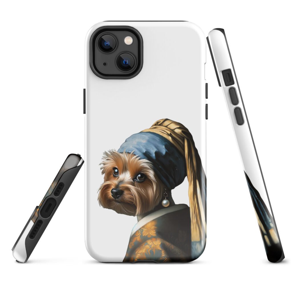 Yorkshire Terrier with Pearl Earring – Tough Case for iPhone®