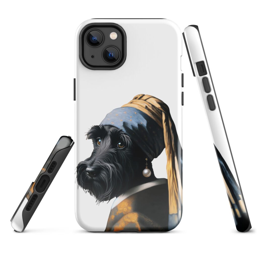 Scottish Terrier with Pearl Earring – Tough Case for iPhone®