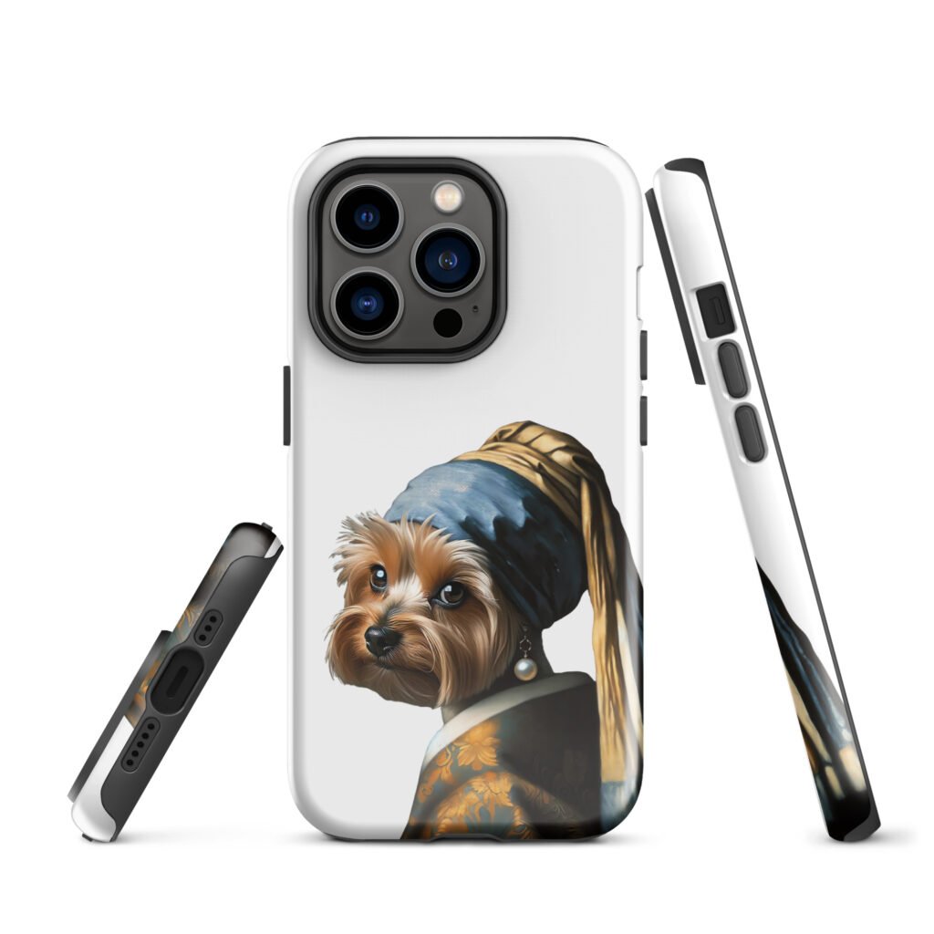 Yorkshire Terrier with Pearl Earring – Tough Case for iPhone®