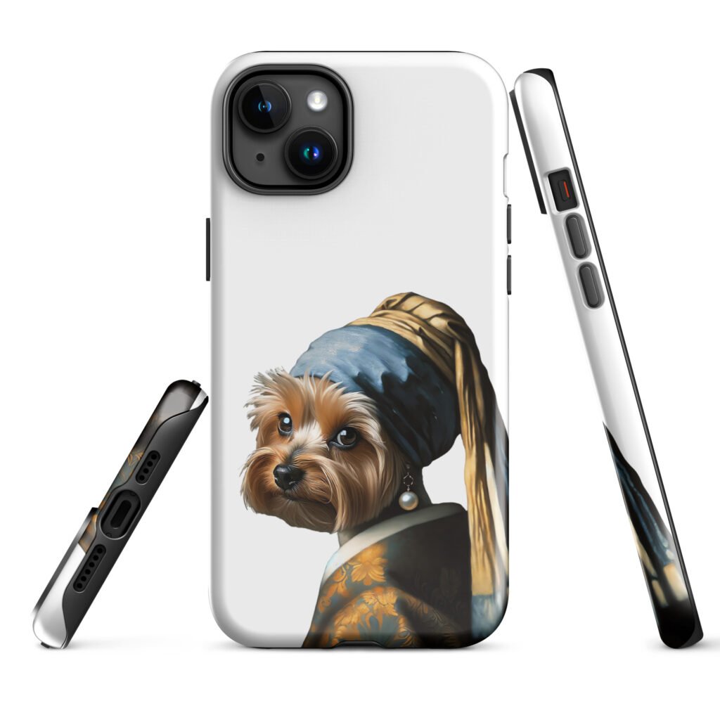 Yorkshire Terrier with Pearl Earring – Tough Case for iPhone®