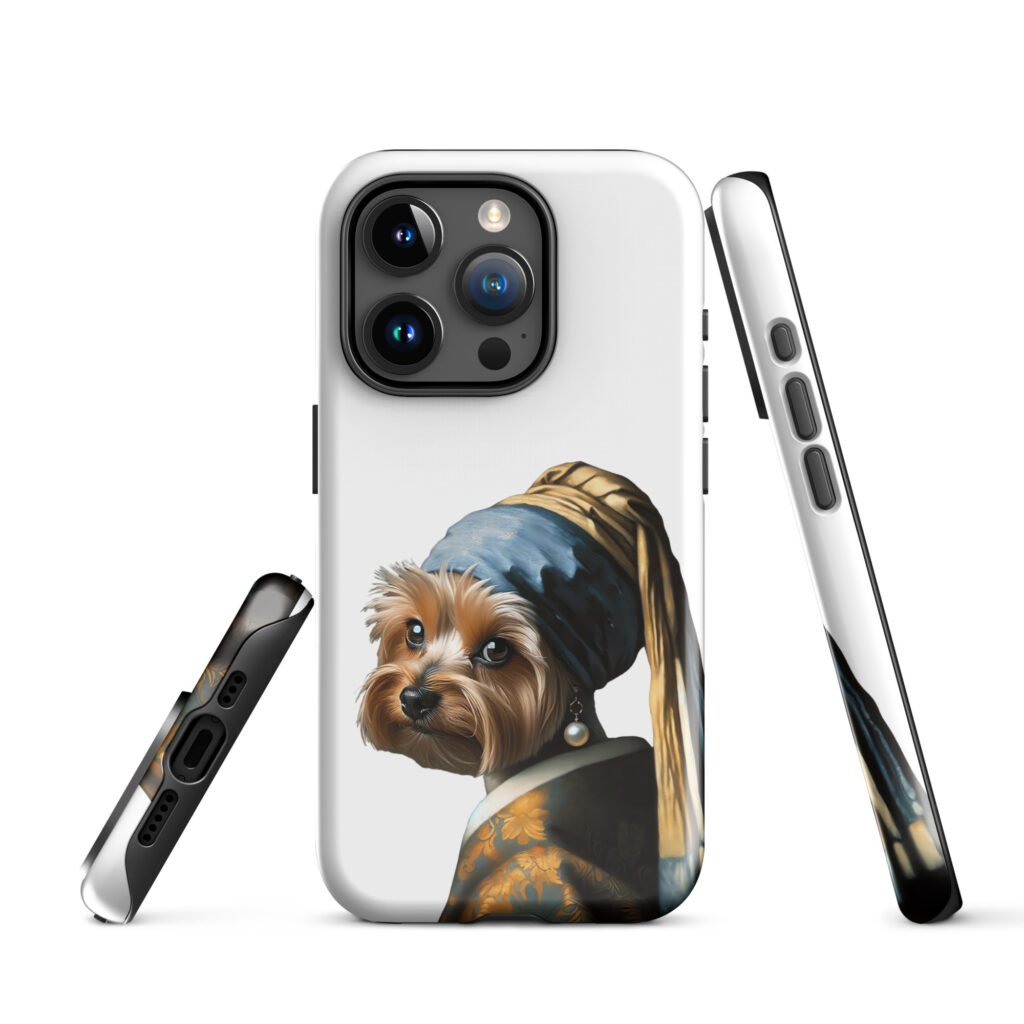 Yorkshire Terrier with Pearl Earring – Tough Case for iPhone®