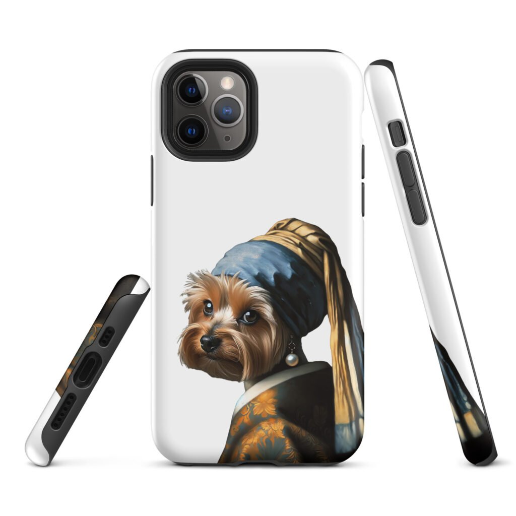 Yorkshire Terrier with Pearl Earring – Tough Case for iPhone®