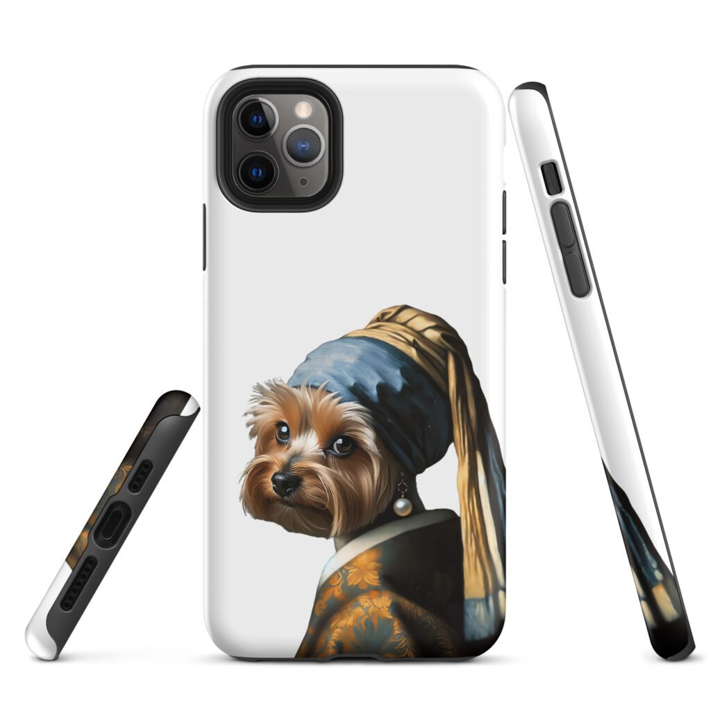 Yorkshire Terrier with Pearl Earring – Tough Case for iPhone®