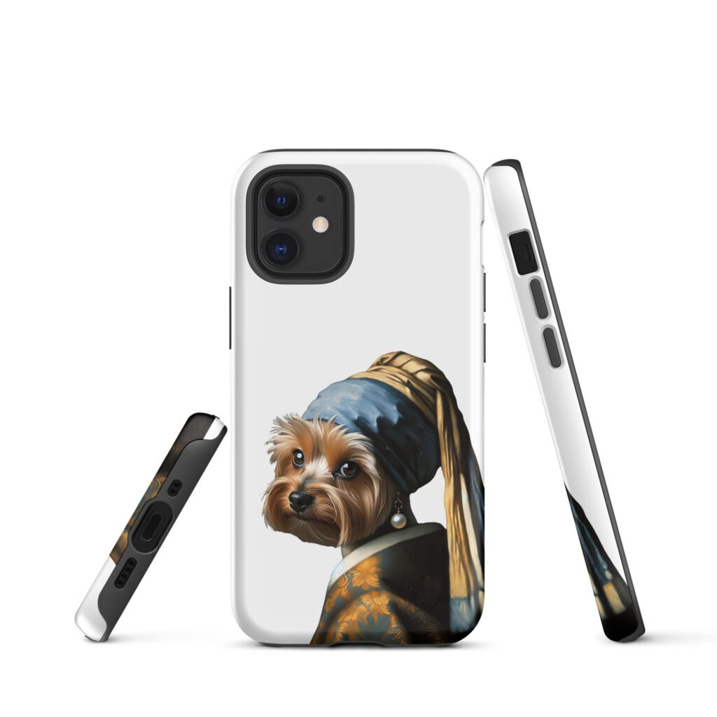 Yorkshire Terrier with Pearl Earring – Tough Case for iPhone®