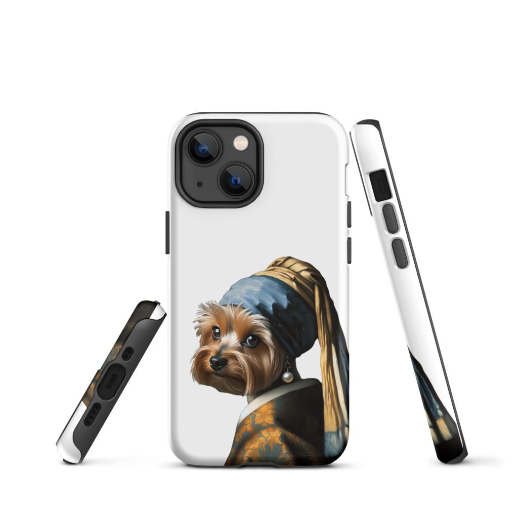 Yorkshire Terrier with Pearl Earring – Tough Case for iPhone®