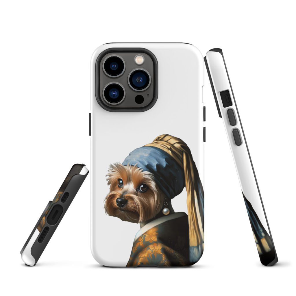 Yorkshire Terrier with Pearl Earring – Tough Case for iPhone®