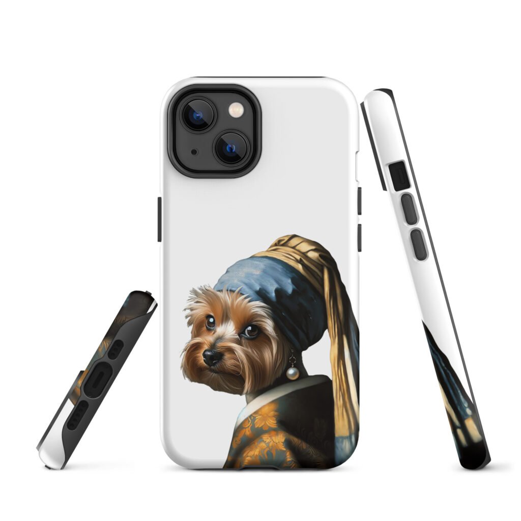 Yorkshire Terrier with Pearl Earring – Tough Case for iPhone®