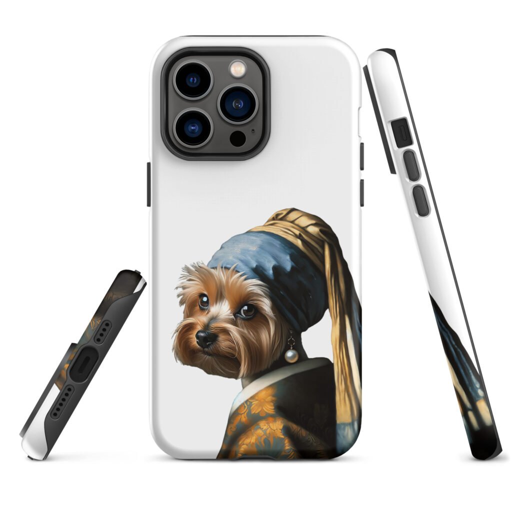 Yorkshire Terrier with Pearl Earring – Tough Case for iPhone®