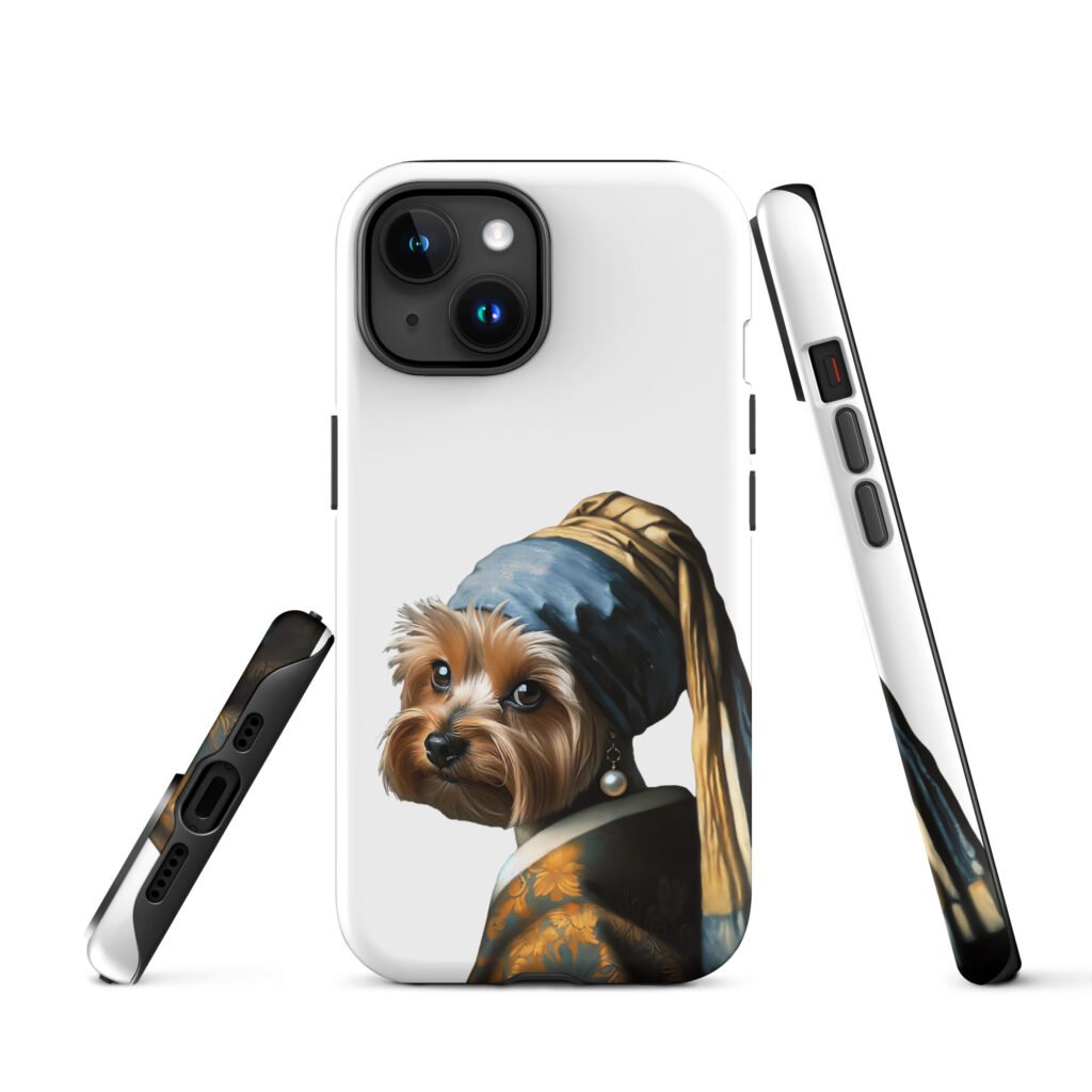 Yorkshire Terrier with Pearl Earring – Tough Case for iPhone®