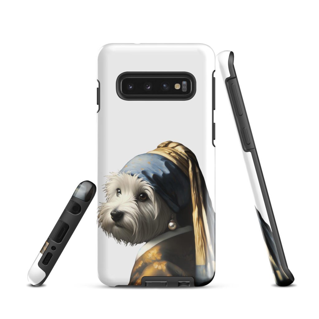 West Terrier with Pearl Earring – Tough case for Samsung®