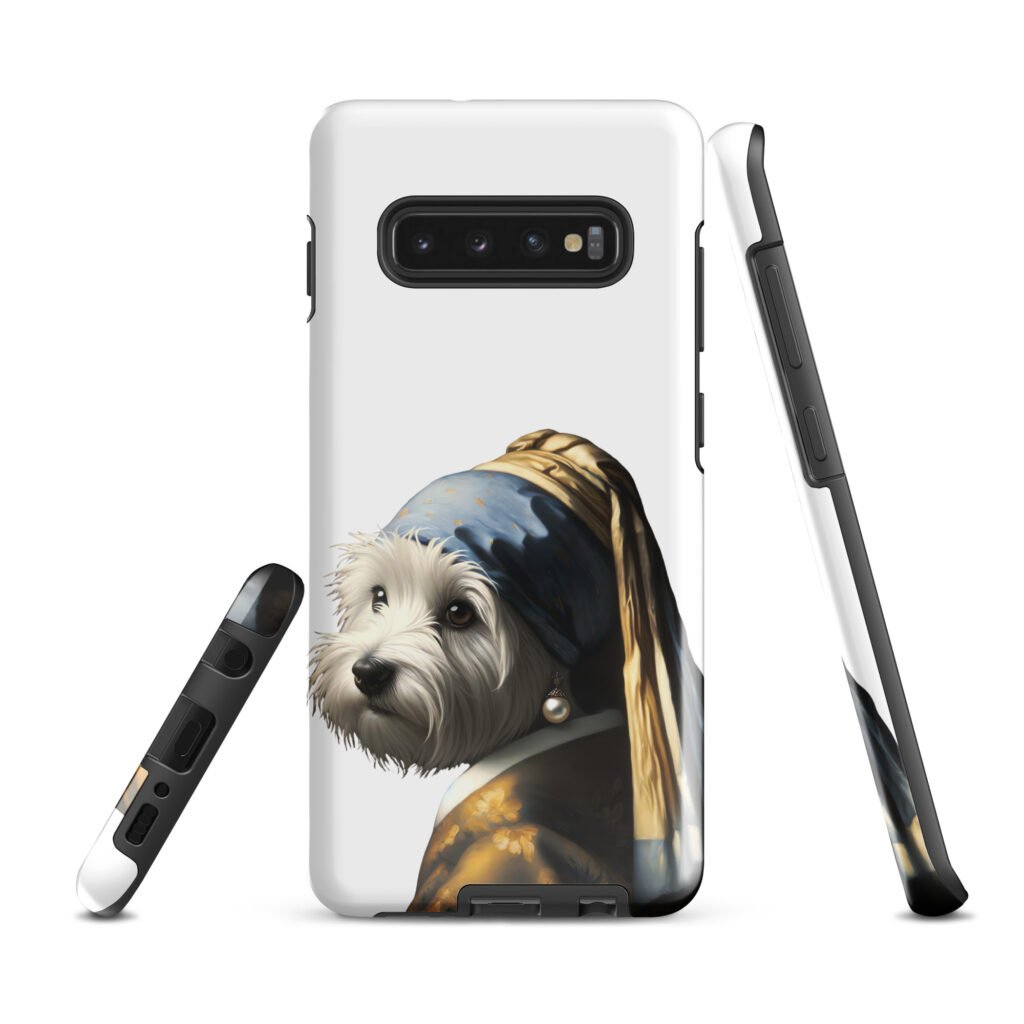 West Terrier with Pearl Earring – Tough case for Samsung®