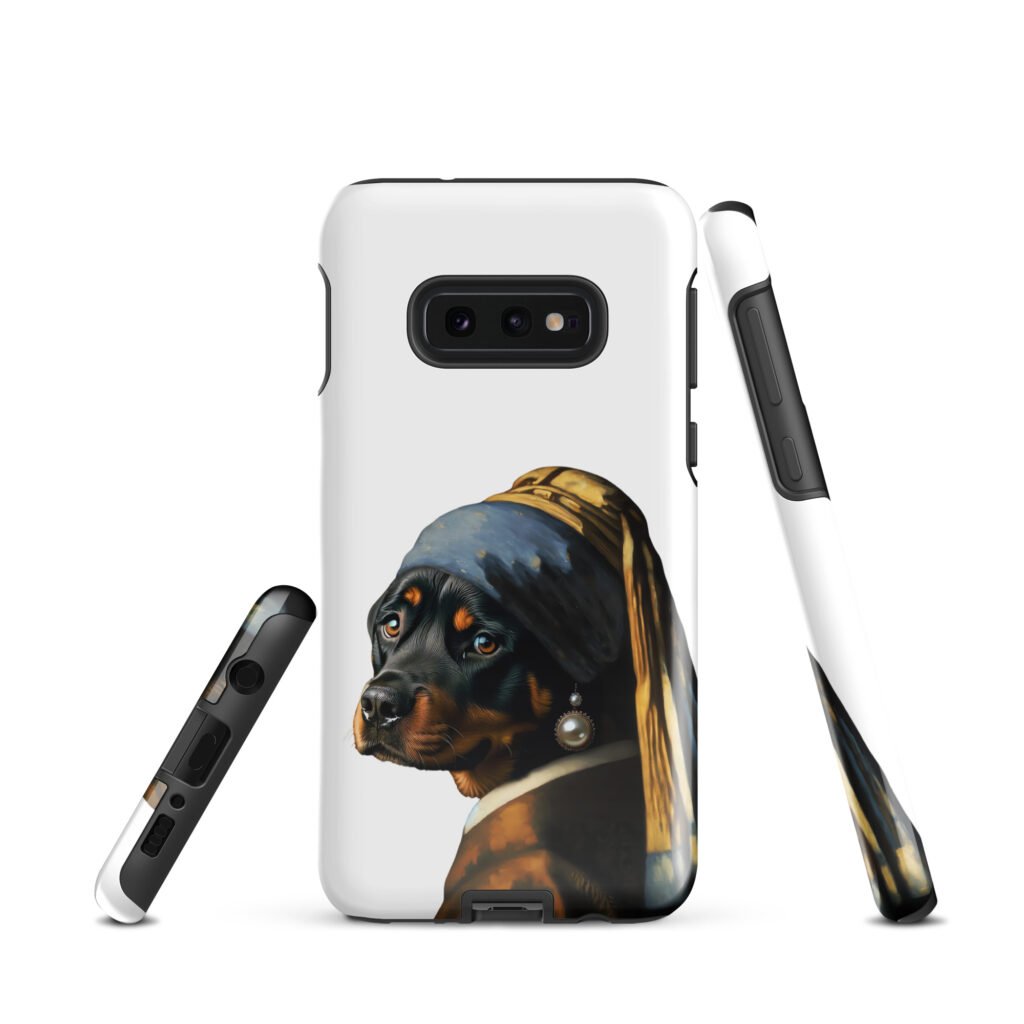 Rottweiler with Pearl Earring – Tough case for Samsung®