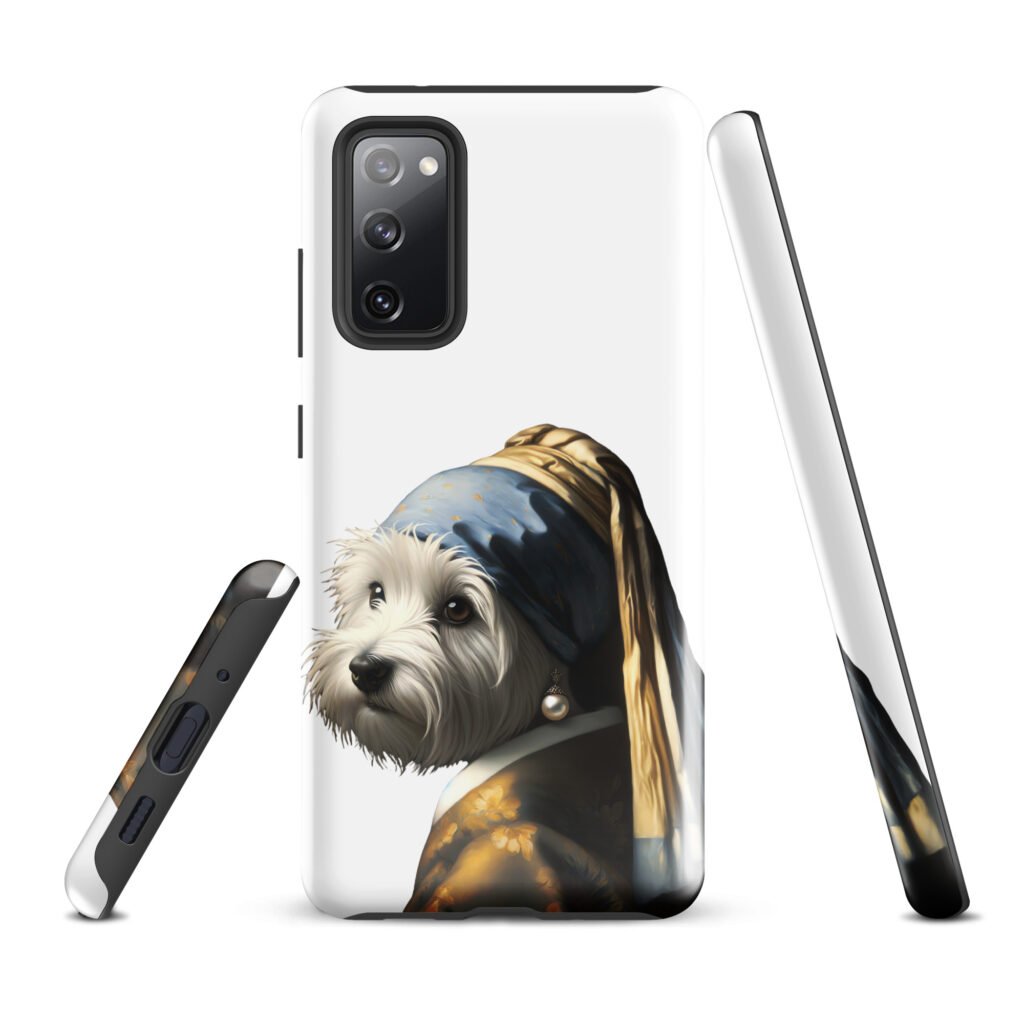 West Terrier with Pearl Earring – Tough case for Samsung®