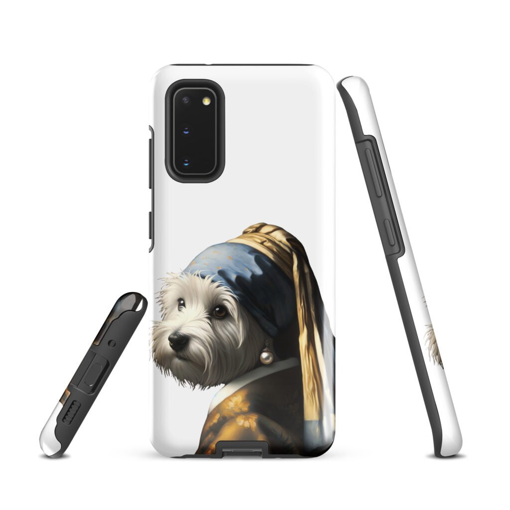 West Terrier with Pearl Earring – Tough case for Samsung®