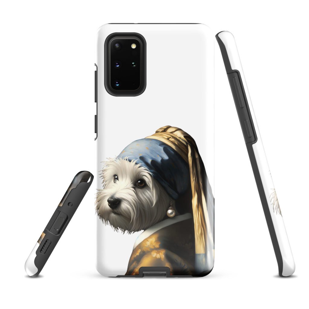 West Terrier with Pearl Earring – Tough case for Samsung®