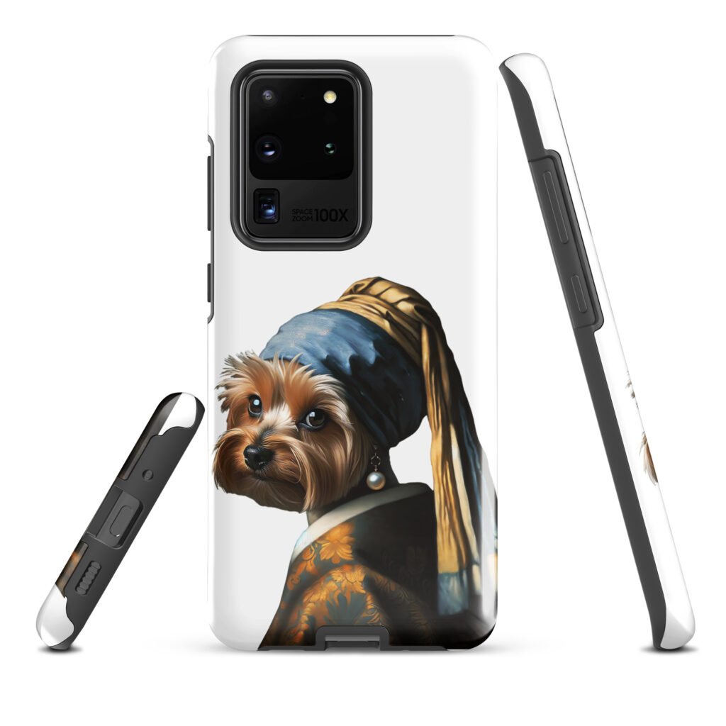 Yorkshire Terrier with Pearl Earring – Tough case for Samsung®