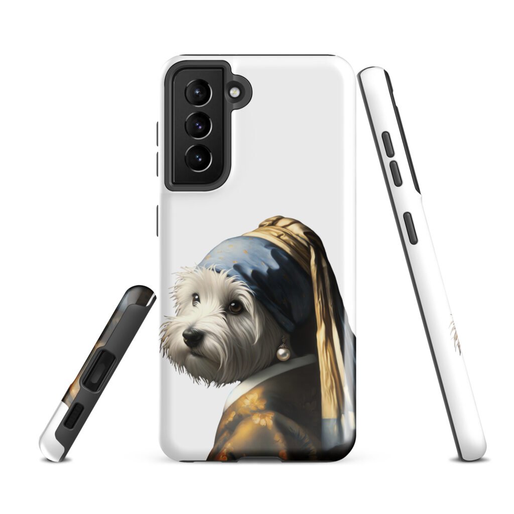 West Terrier with Pearl Earring – Tough case for Samsung®