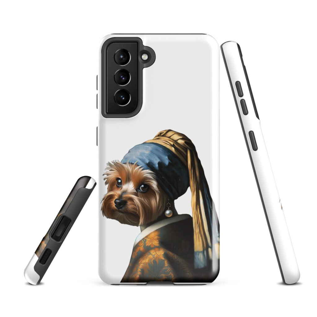 Yorkshire Terrier with Pearl Earring – Tough case for Samsung®