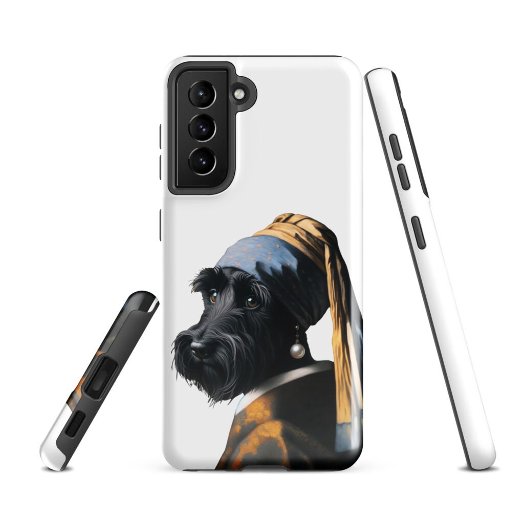 Scottish Terrier with Pearl Earring – Tough case for Samsung®