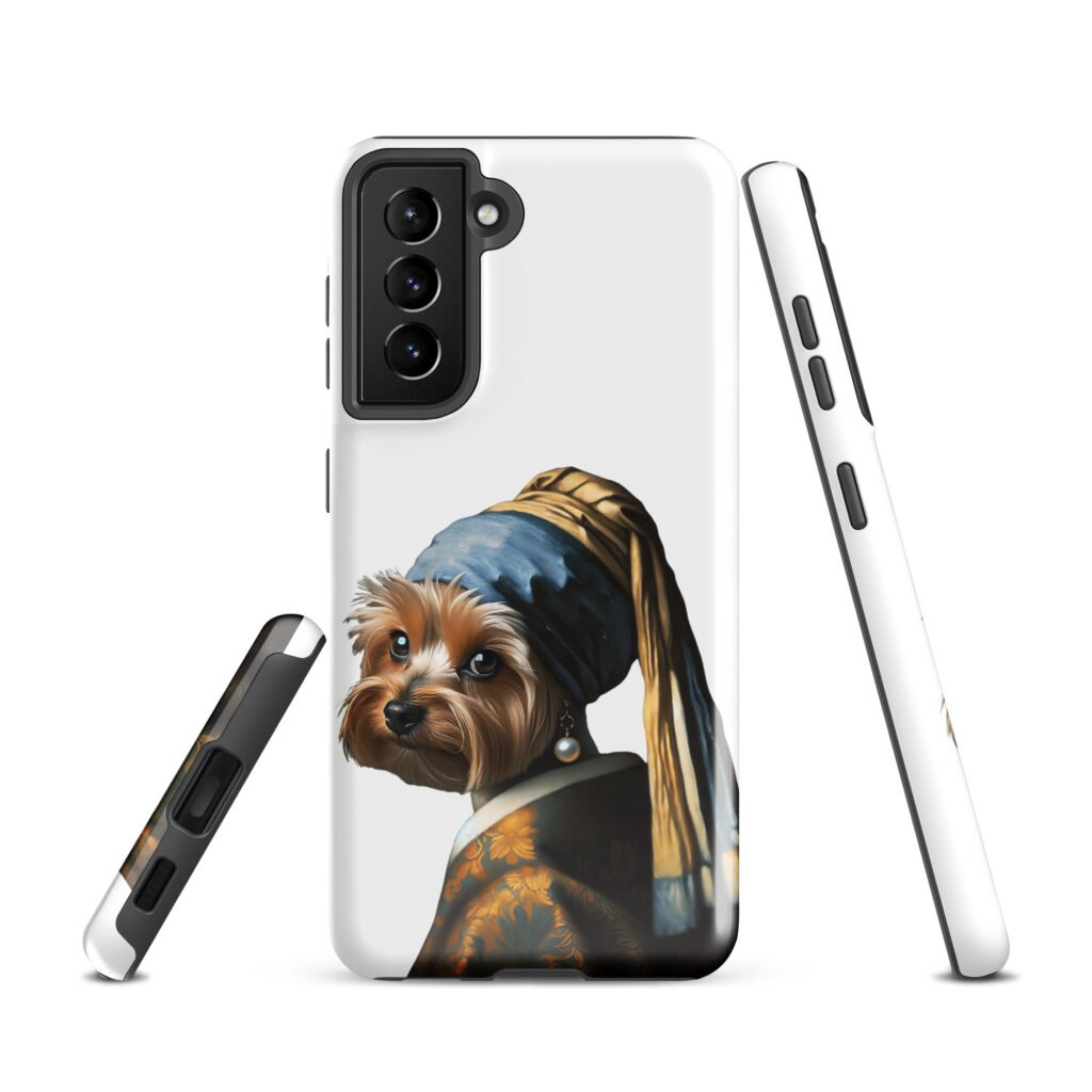 Yorkshire Terrier with Pearl Earring – Tough case for Samsung®