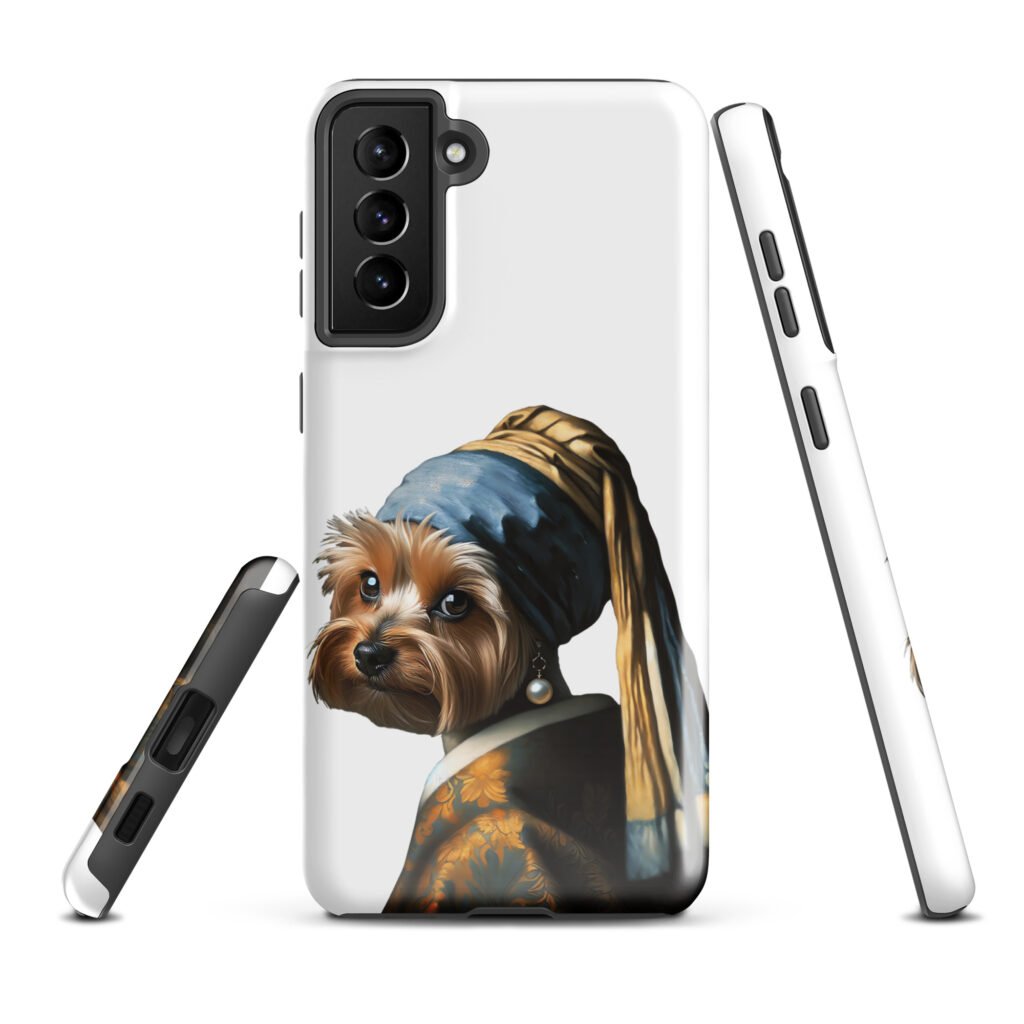 Yorkshire Terrier with Pearl Earring – Tough case for Samsung®