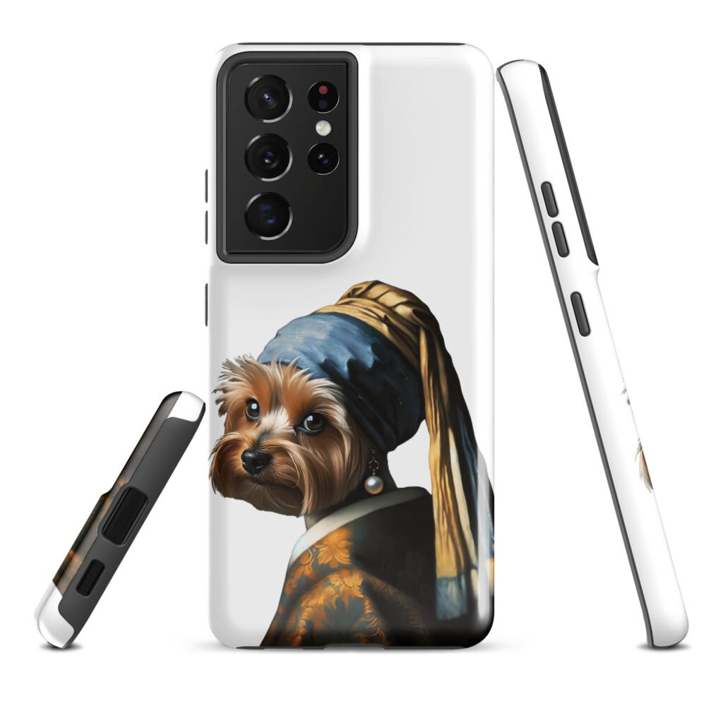 Yorkshire Terrier with Pearl Earring – Tough case for Samsung®