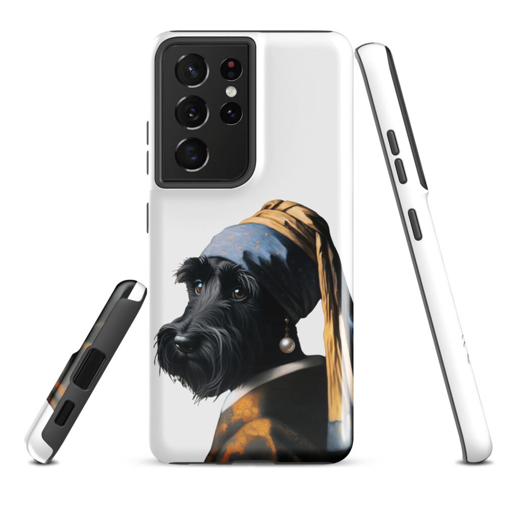 Scottish Terrier with Pearl Earring – Tough case for Samsung®