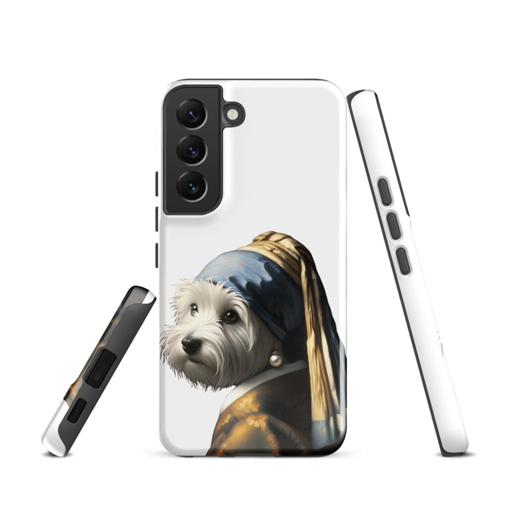 West Terrier with Pearl Earring – Tough case for Samsung®