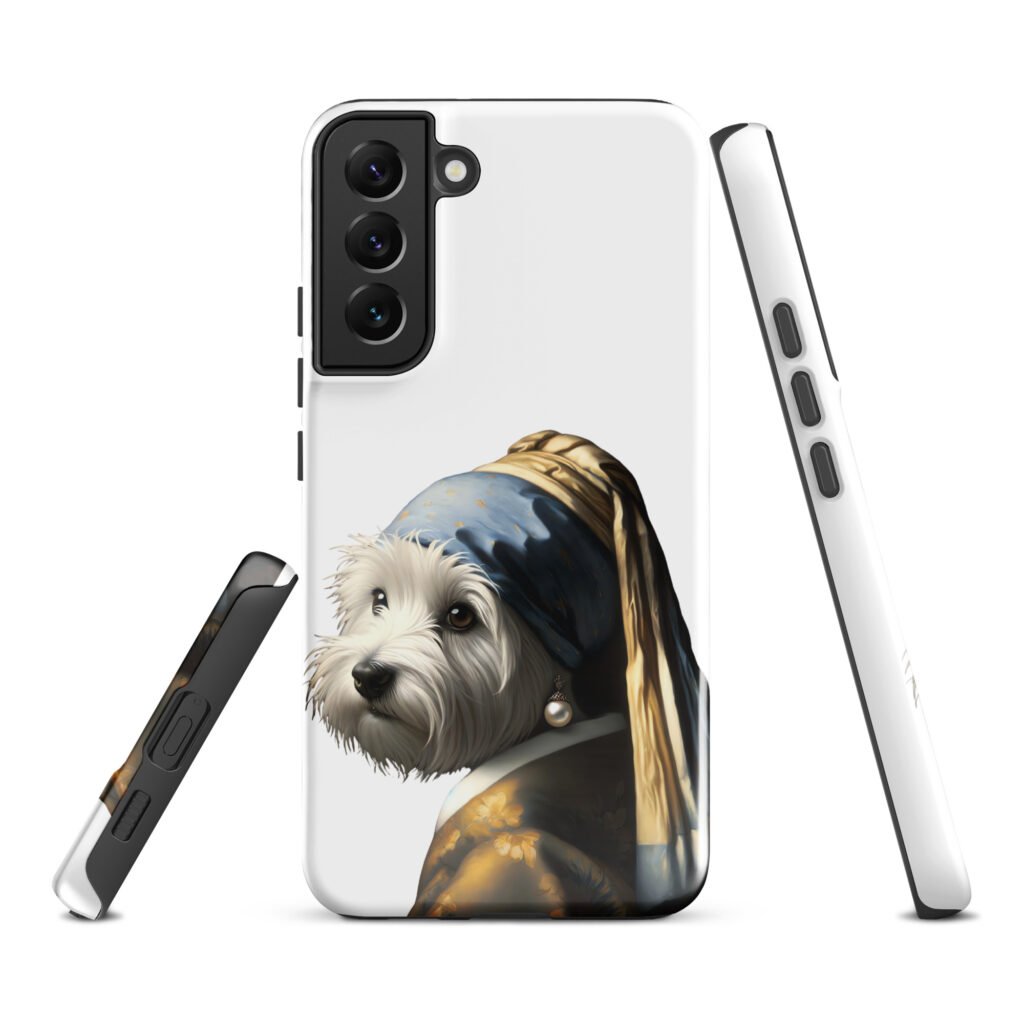 West Terrier with Pearl Earring – Tough case for Samsung®