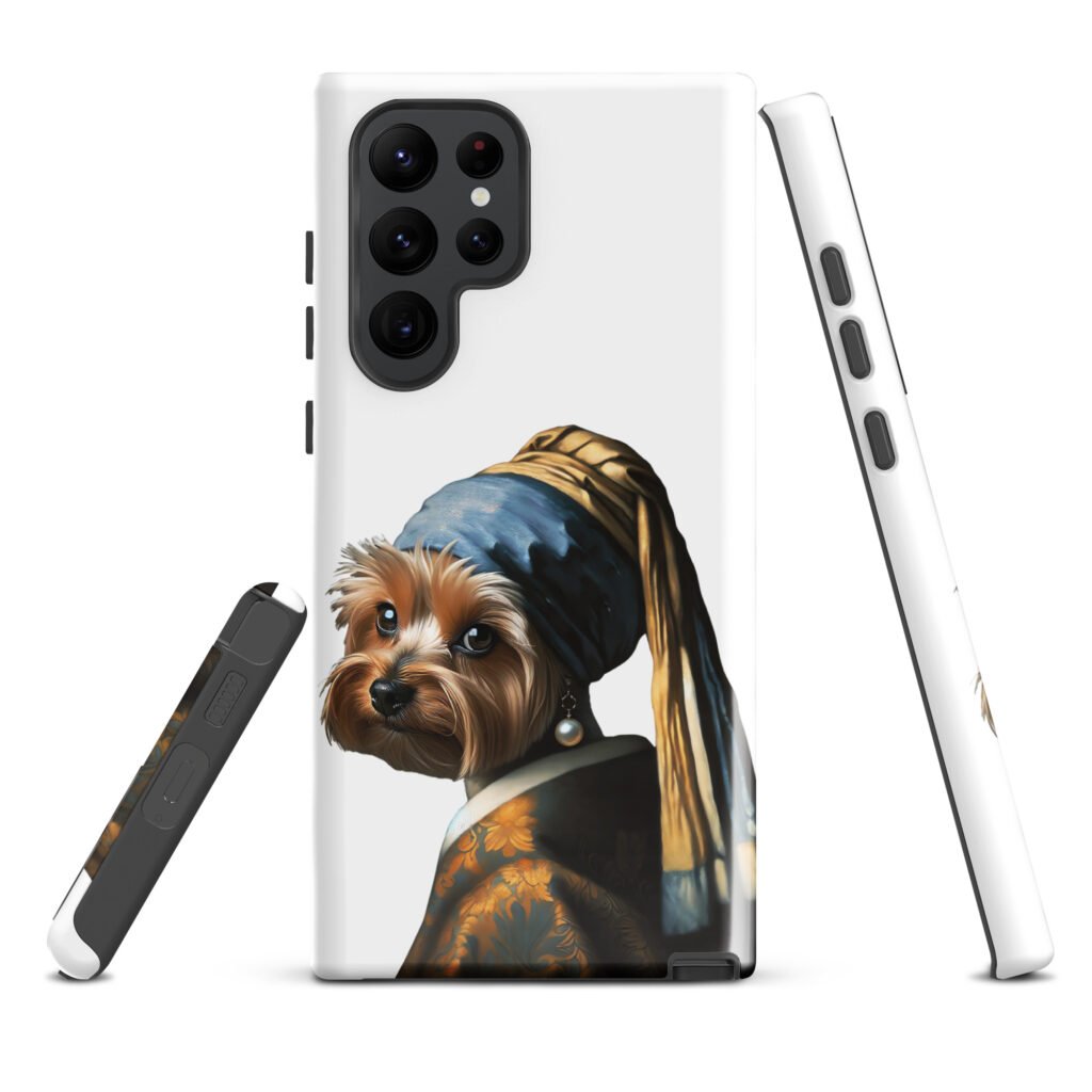 Yorkshire Terrier with Pearl Earring – Tough case for Samsung®