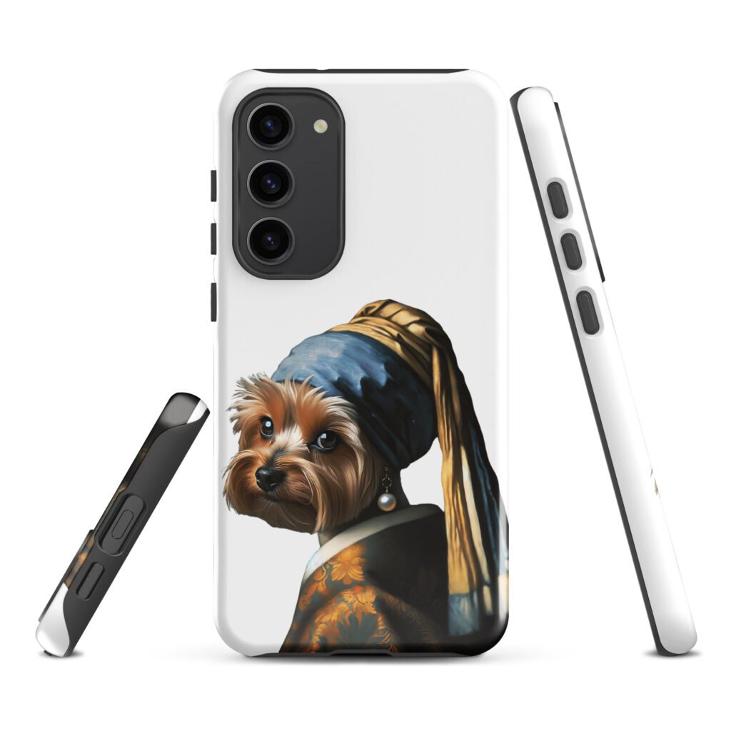 Yorkshire Terrier with Pearl Earring – Tough case for Samsung®