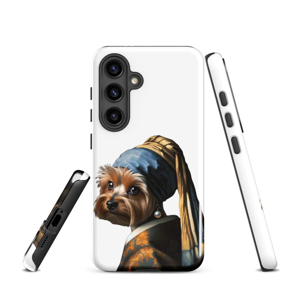 Yorkshire Terrier with Pearl Earring – Tough case for Samsung®