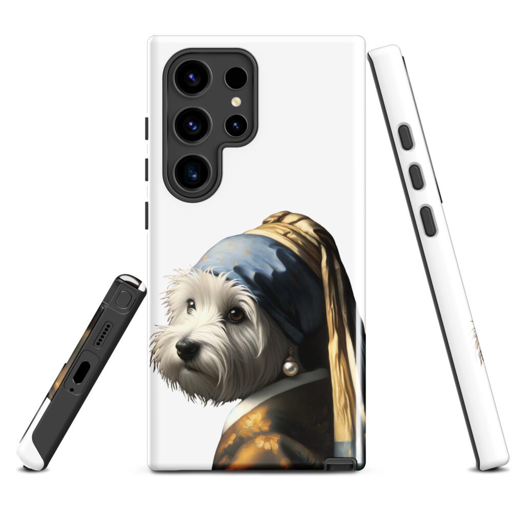 West Terrier with Pearl Earring – Tough case for Samsung®