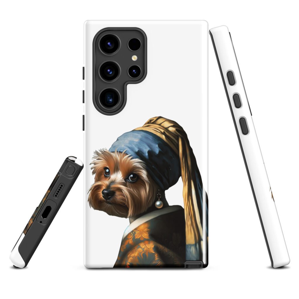 Yorkshire Terrier with Pearl Earring – Tough case for Samsung®