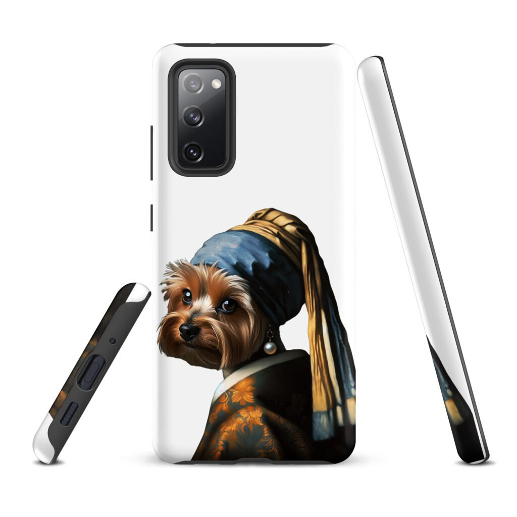 Yorkshire Terrier with Pearl Earring – Tough case for Samsung®