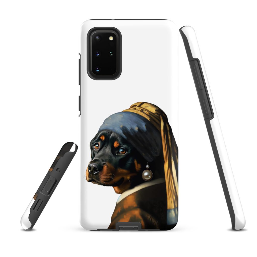 Rottweiler with Pearl Earring – Tough case for Samsung®