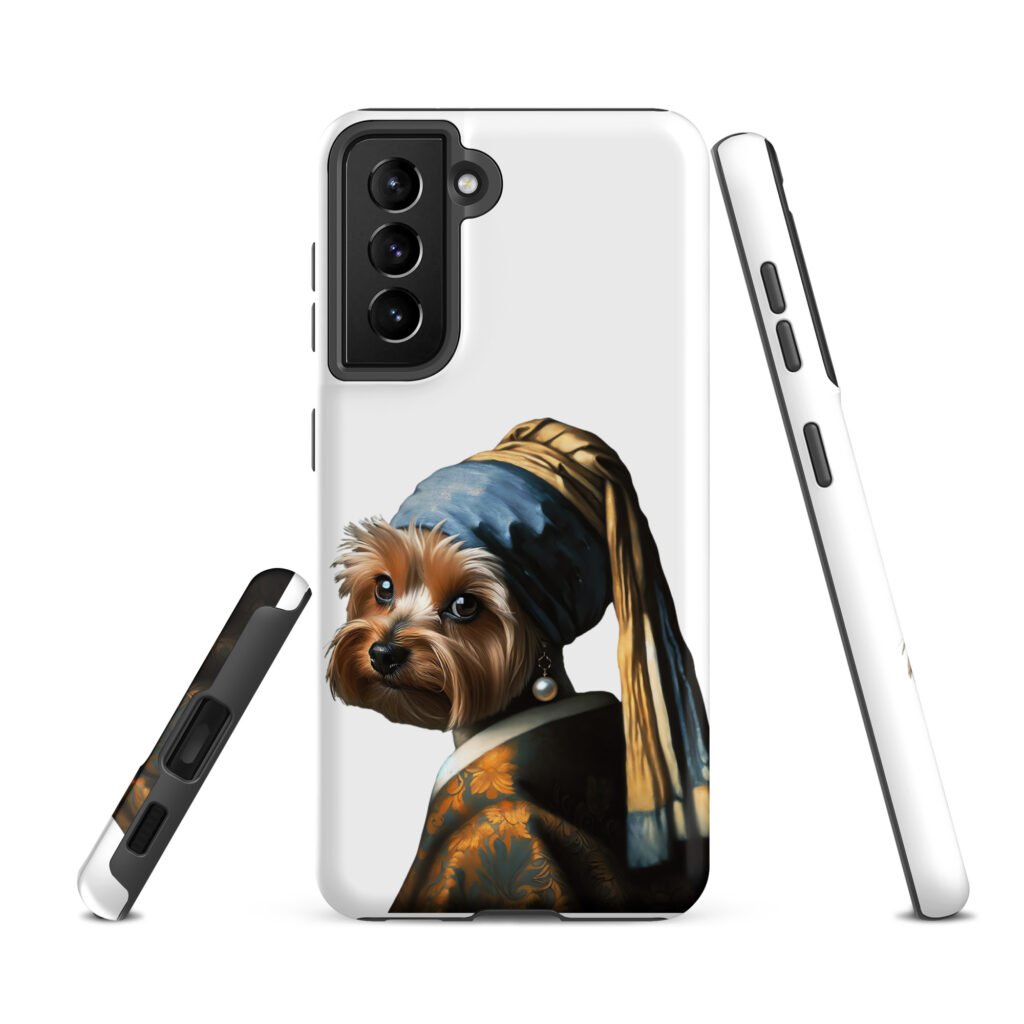 Yorkshire Terrier with Pearl Earring – Tough case for Samsung®