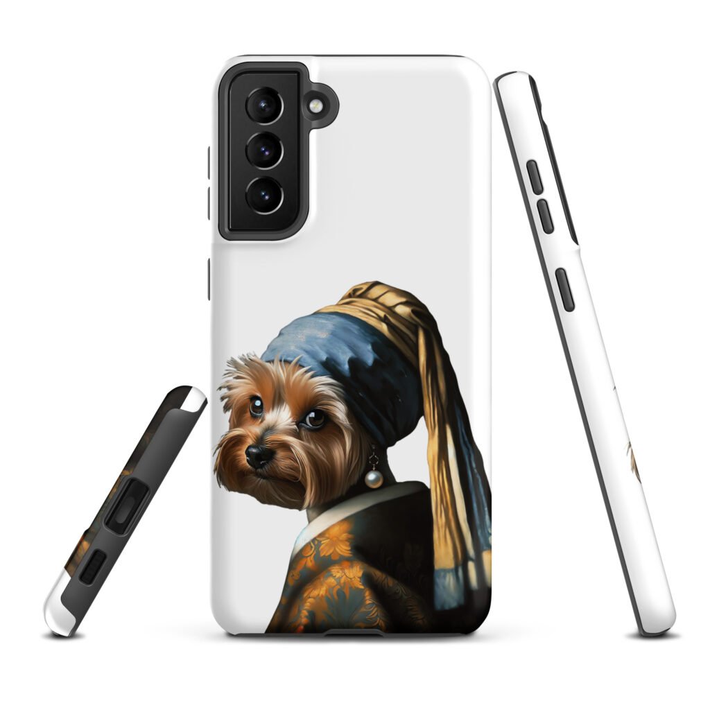 Yorkshire Terrier with Pearl Earring – Tough case for Samsung®