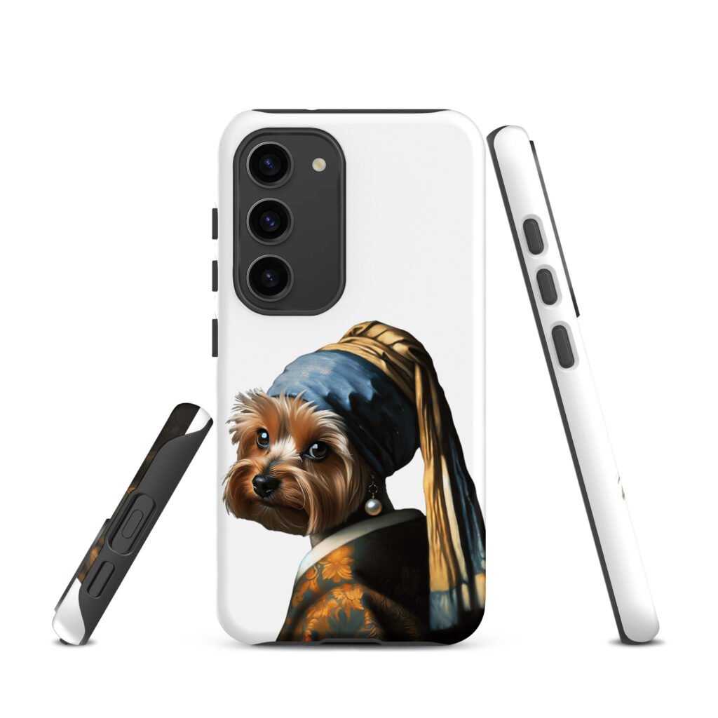 Yorkshire Terrier with Pearl Earring – Tough case for Samsung®