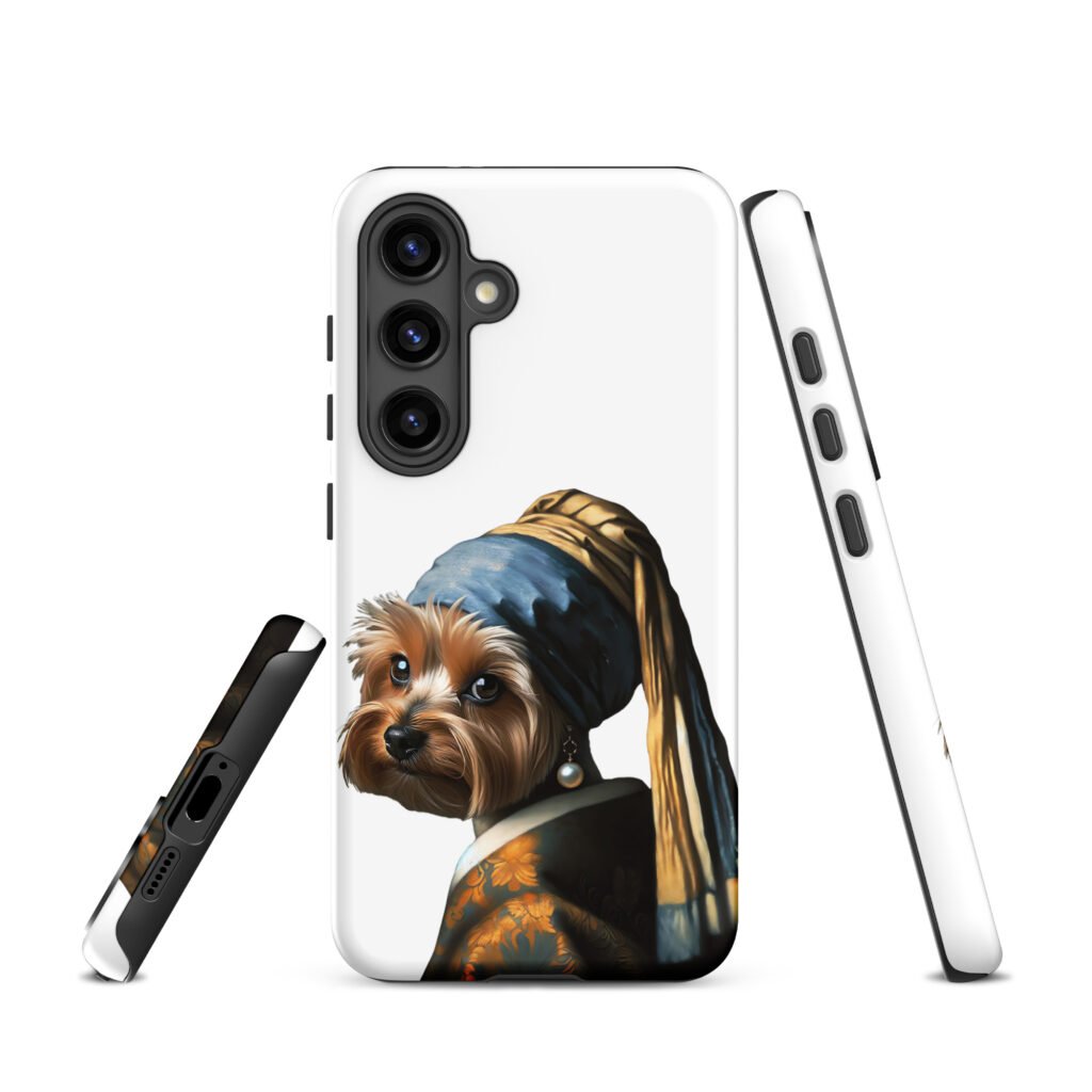 Yorkshire Terrier with Pearl Earring – Tough case for Samsung®